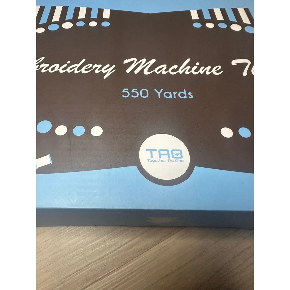 Tao Together As One 40‎ Spool Embroidery Machine Thread Set 550 Yards